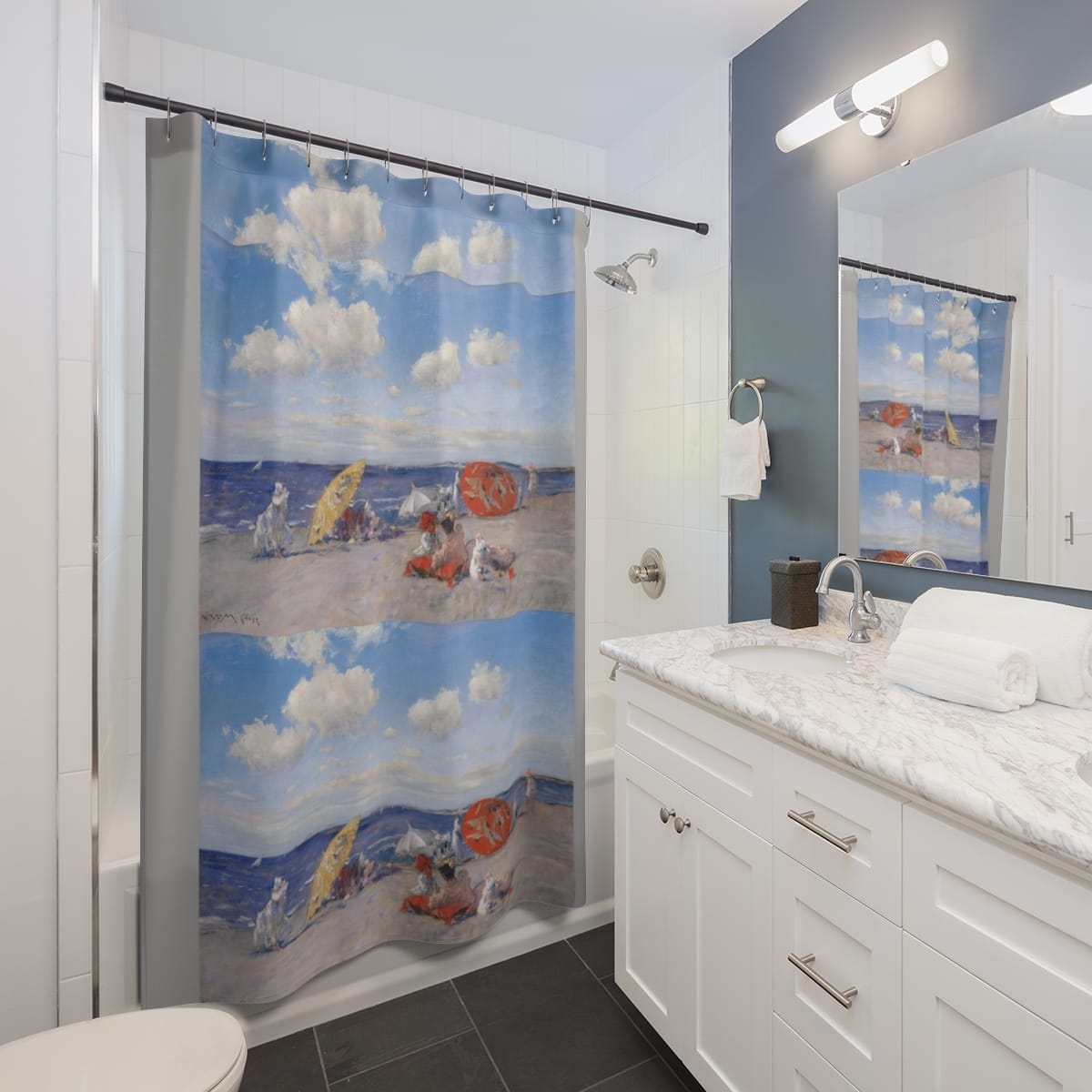 Art Shower Curtain, Artist William Merritt Chase, Artwork 