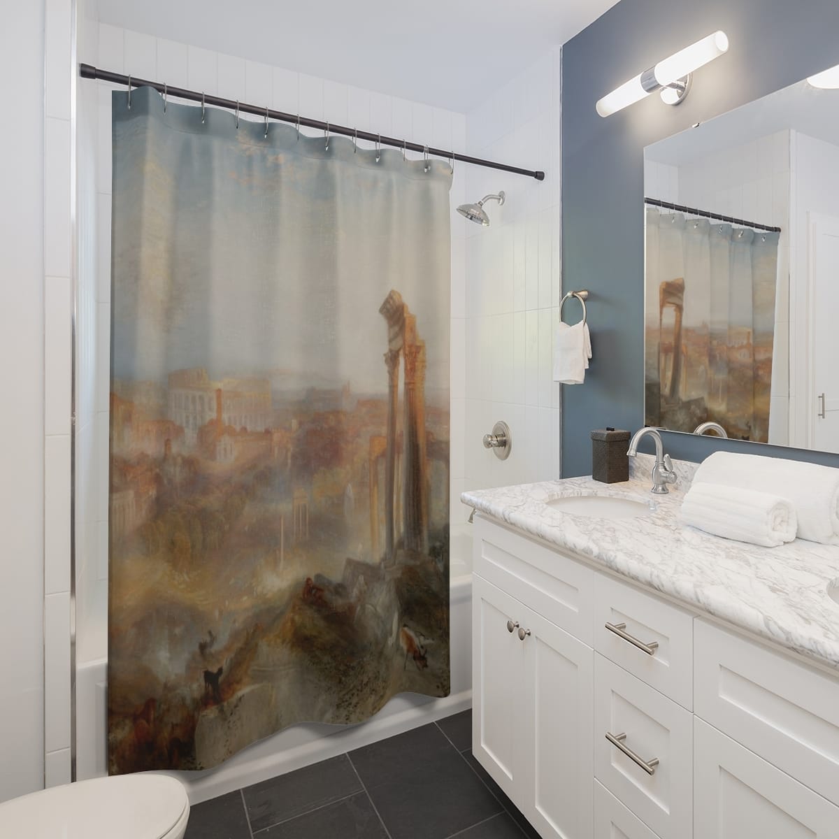 Art Shower Curtain, Artist Joseph Mallord William Turner, Artwork 