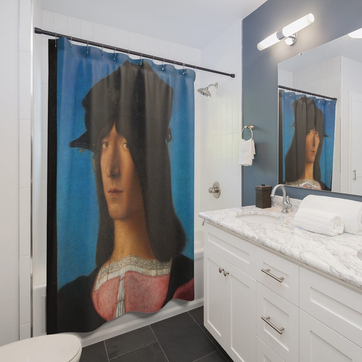 Art Shower Curtain, Artist Bartolomeo Veneto, Artwork 