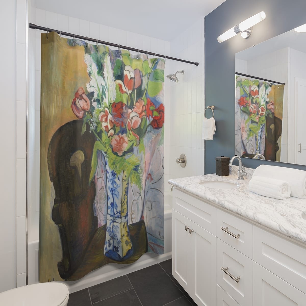 Art Shower Curtain, Artist Suzanne Valadon, Artwork 