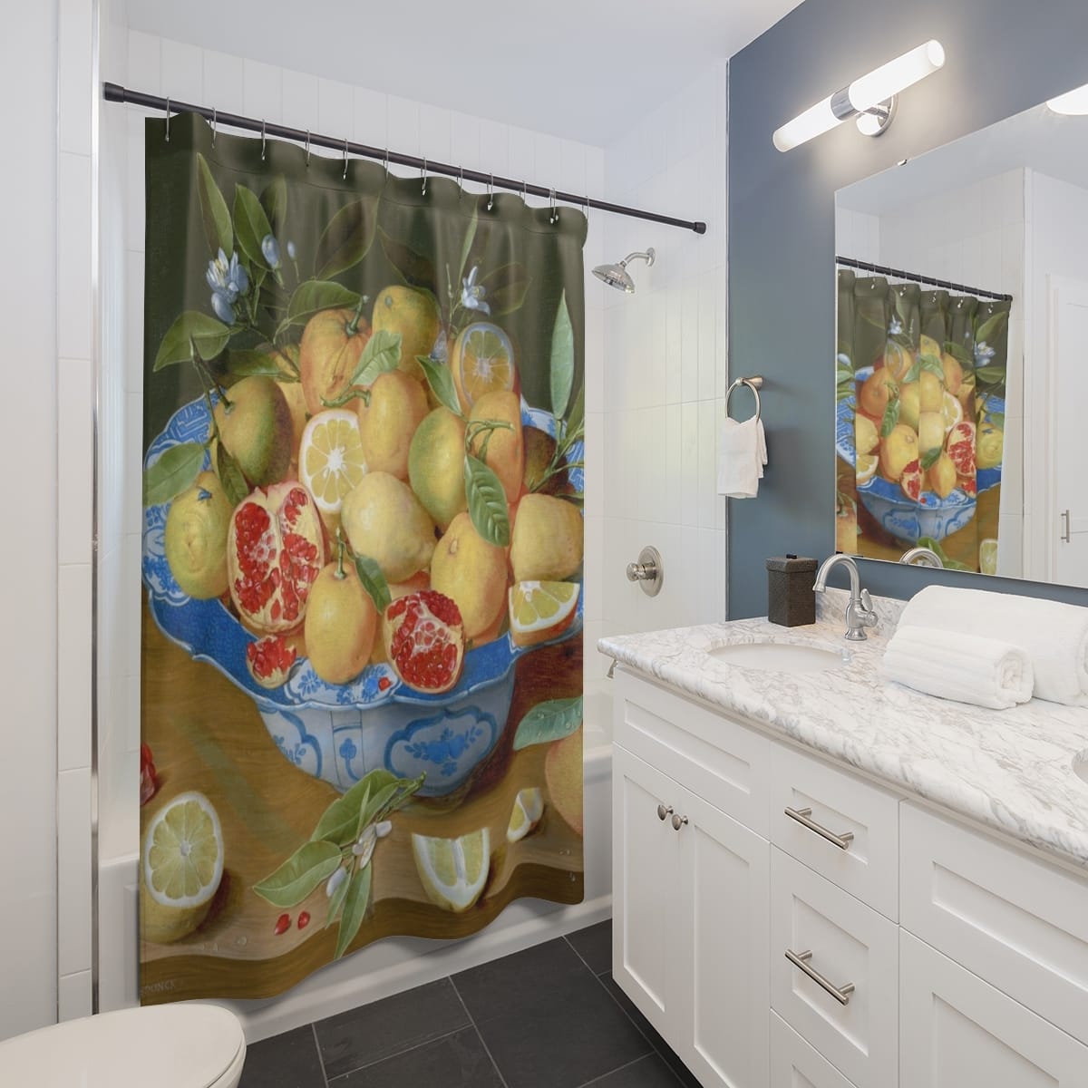 Art Shower Curtain, Artist Jacob Van Hulsdonck, Artwork 