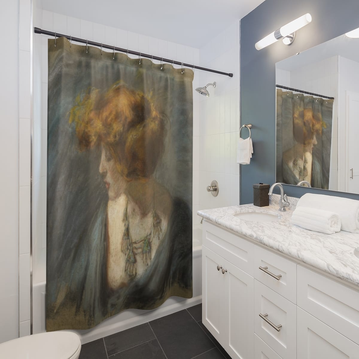 Art Shower Curtain, Artist Alice Pike Barney, Artwork 