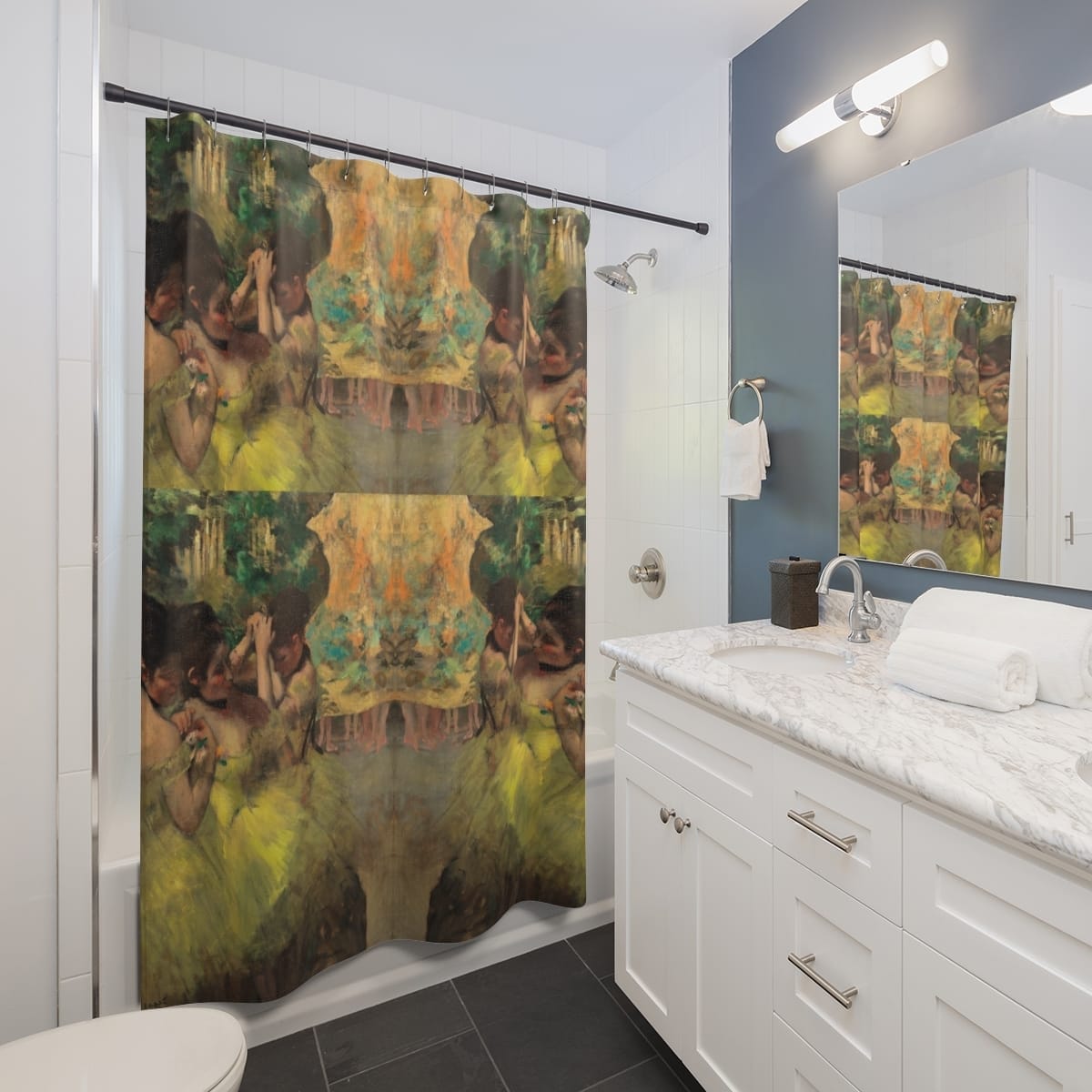 Art Shower Curtain, Artist Edgar Degas, Artwork 