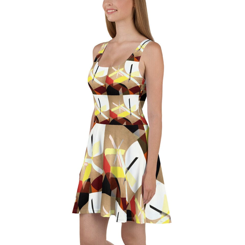 Art Skater Dress, Artist Laszlo Moholy Nagy, Artwork 