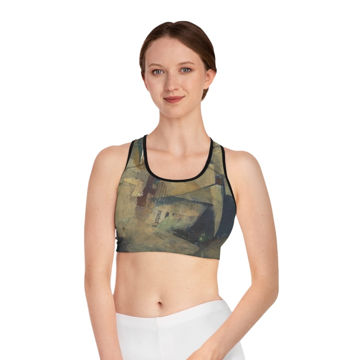 Art Sports Bra, Artist Kurt Schwitters, Artwork 