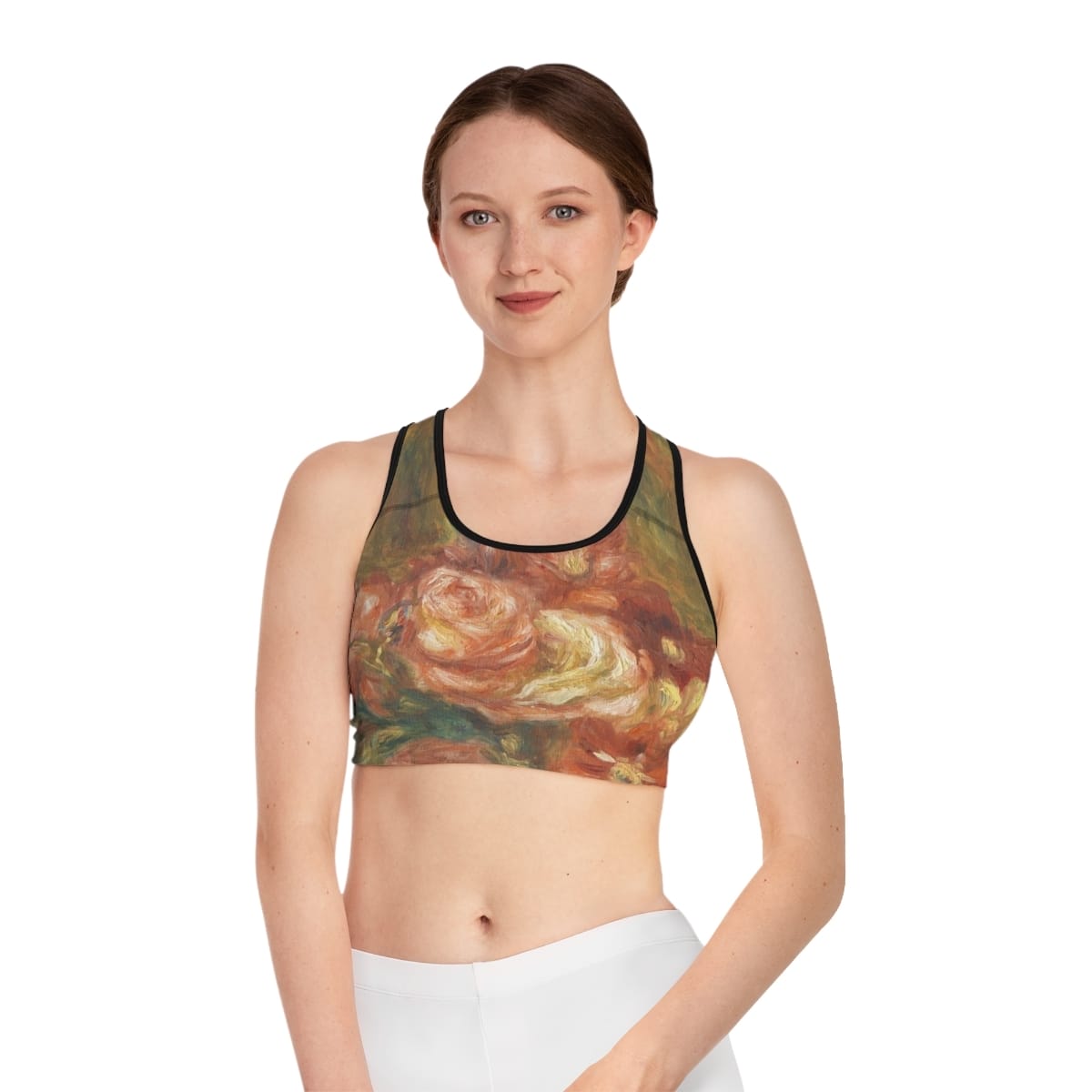 Art Sports Bra, Artist Pierre Auguste Renoir, Artwork 