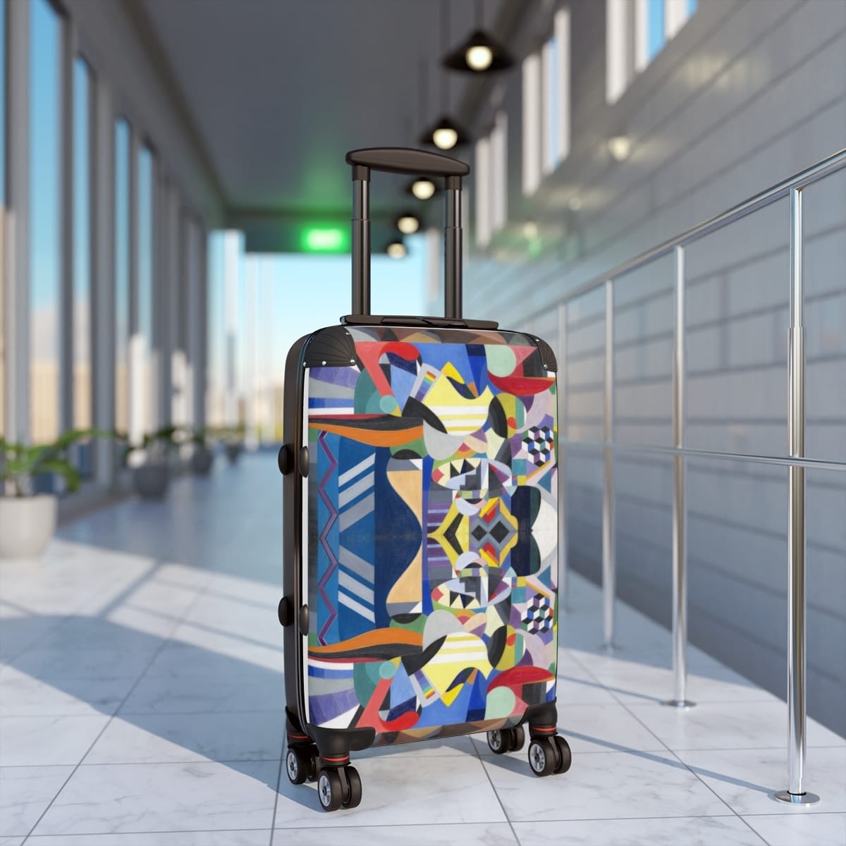 Art Suitcase, Artist Jay Van Everen, Artwork 