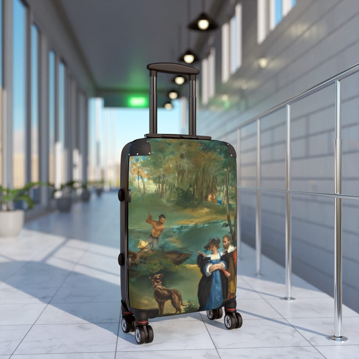 Art Suitcase, Artist Edouard Manet, Artwork 