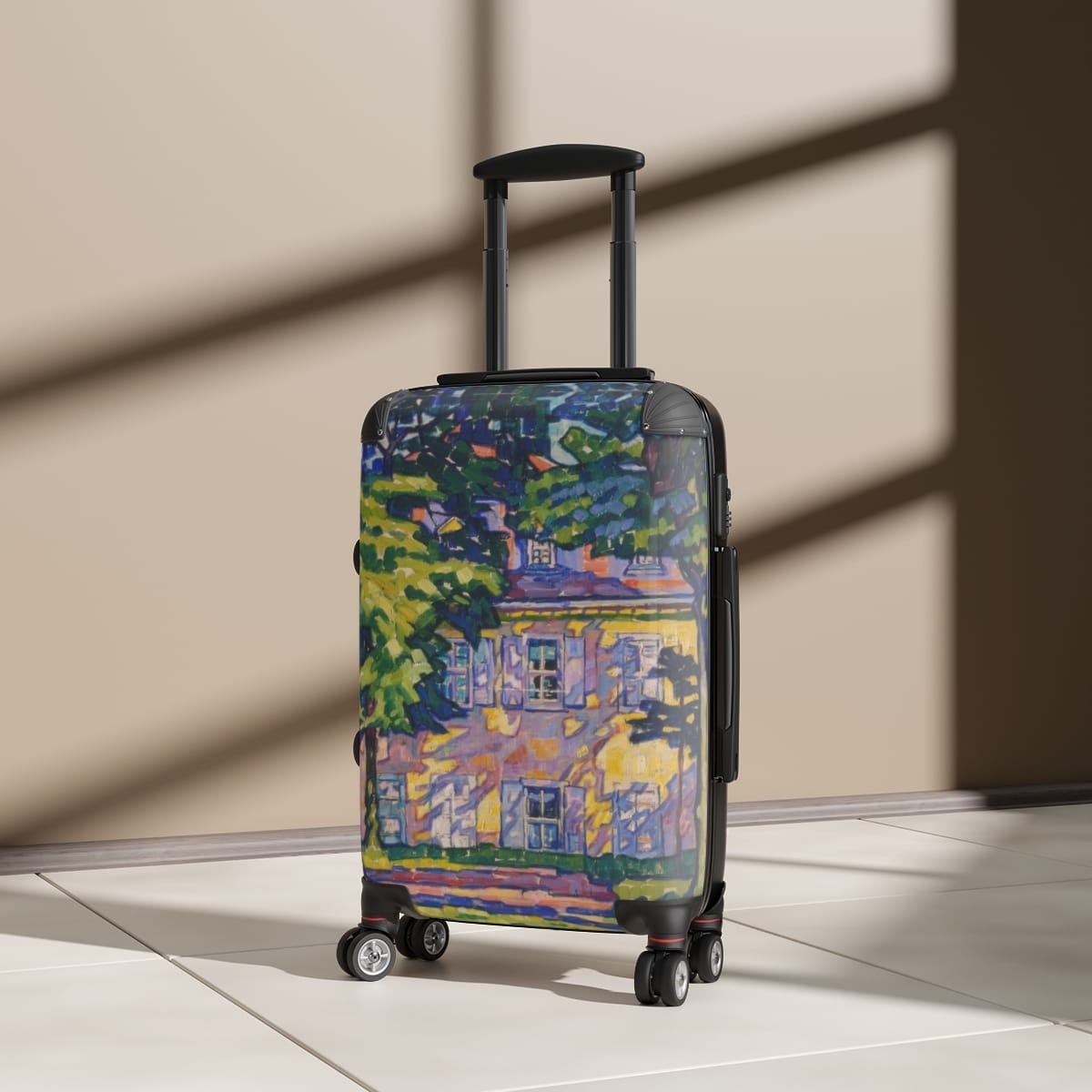 Art Suitcase, Artist Eugenie Bandell, Artwork 