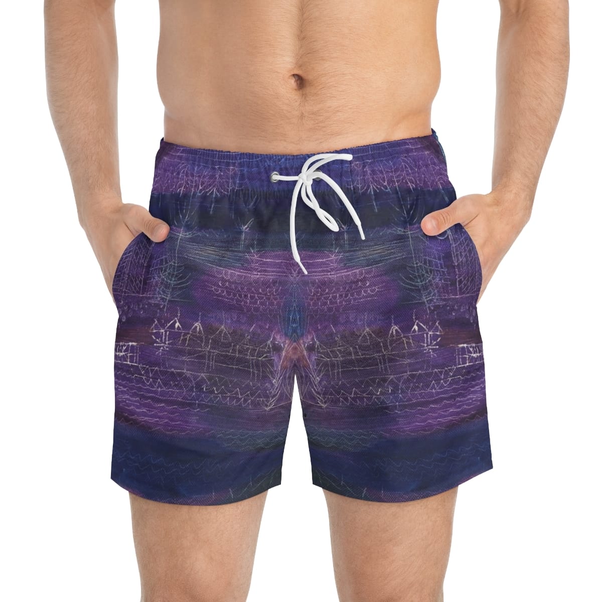 Art Swim Trunks, Artist Paul Klee, Artwork 