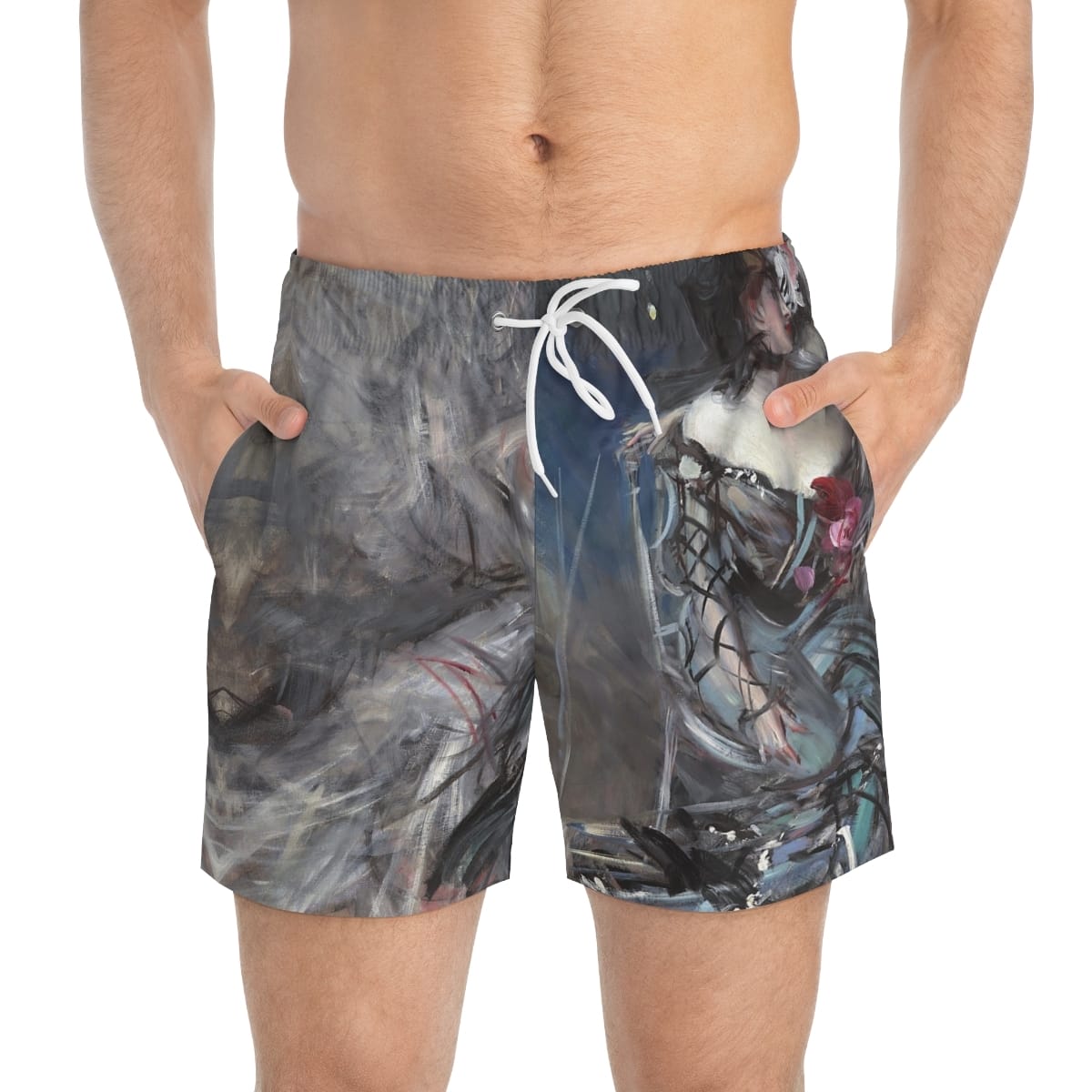 Art Swim Trunks, Artist Giovanni Boldini, Artwork 