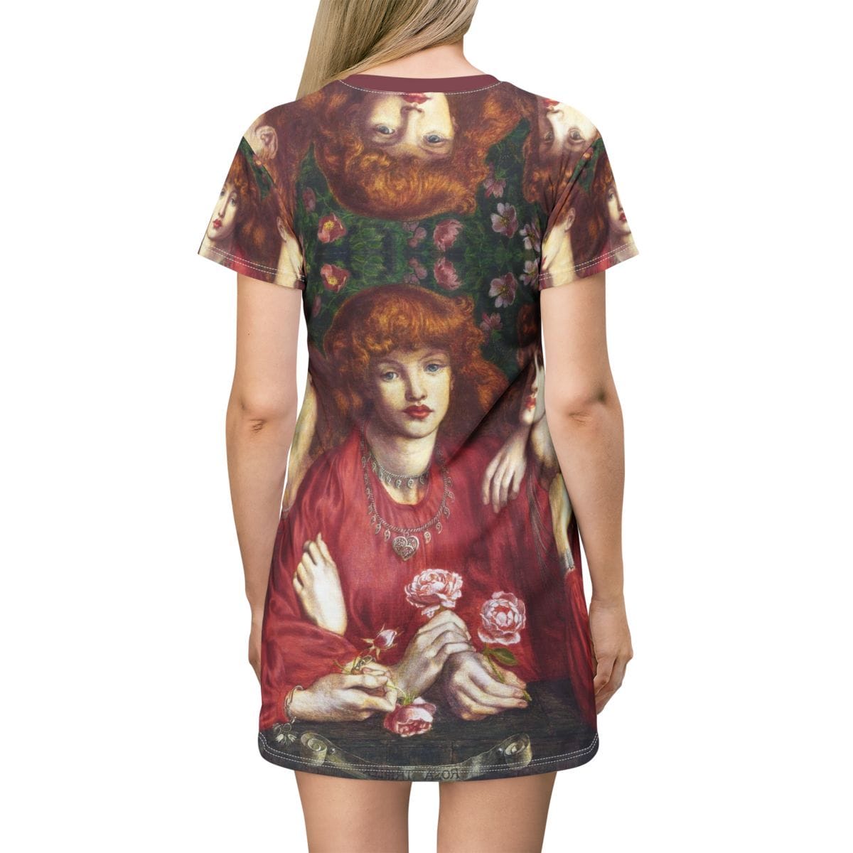 Art T Shirt Dress, Artist Dante Gabriel Rossetti, Artwork 