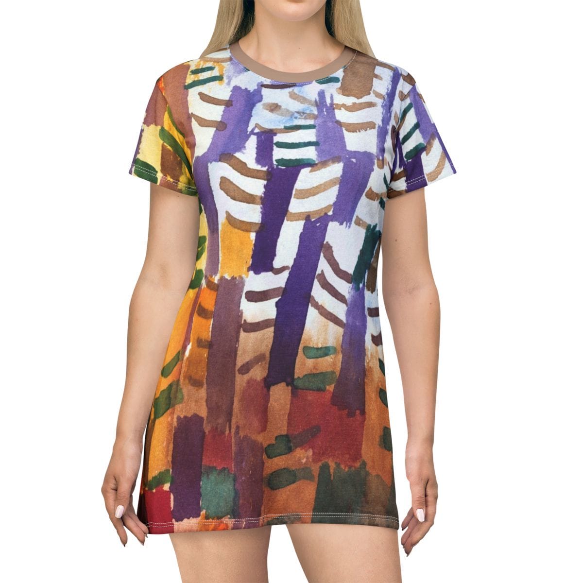 Art T Shirt Dress, Artist Paul Klee, Artwork 