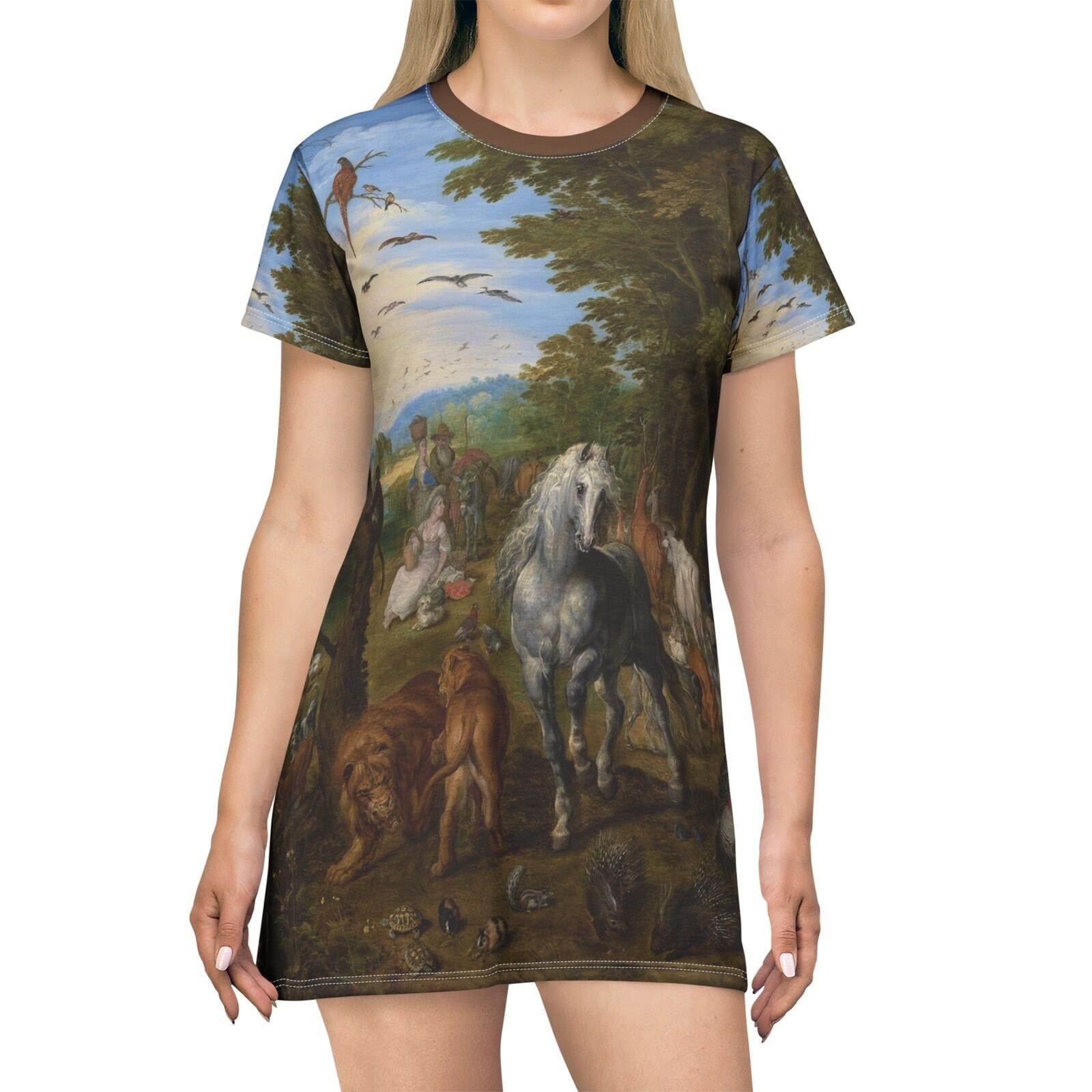 Art T Shirt Dress, Artist Jan Brueghel The Elder, Artwork 