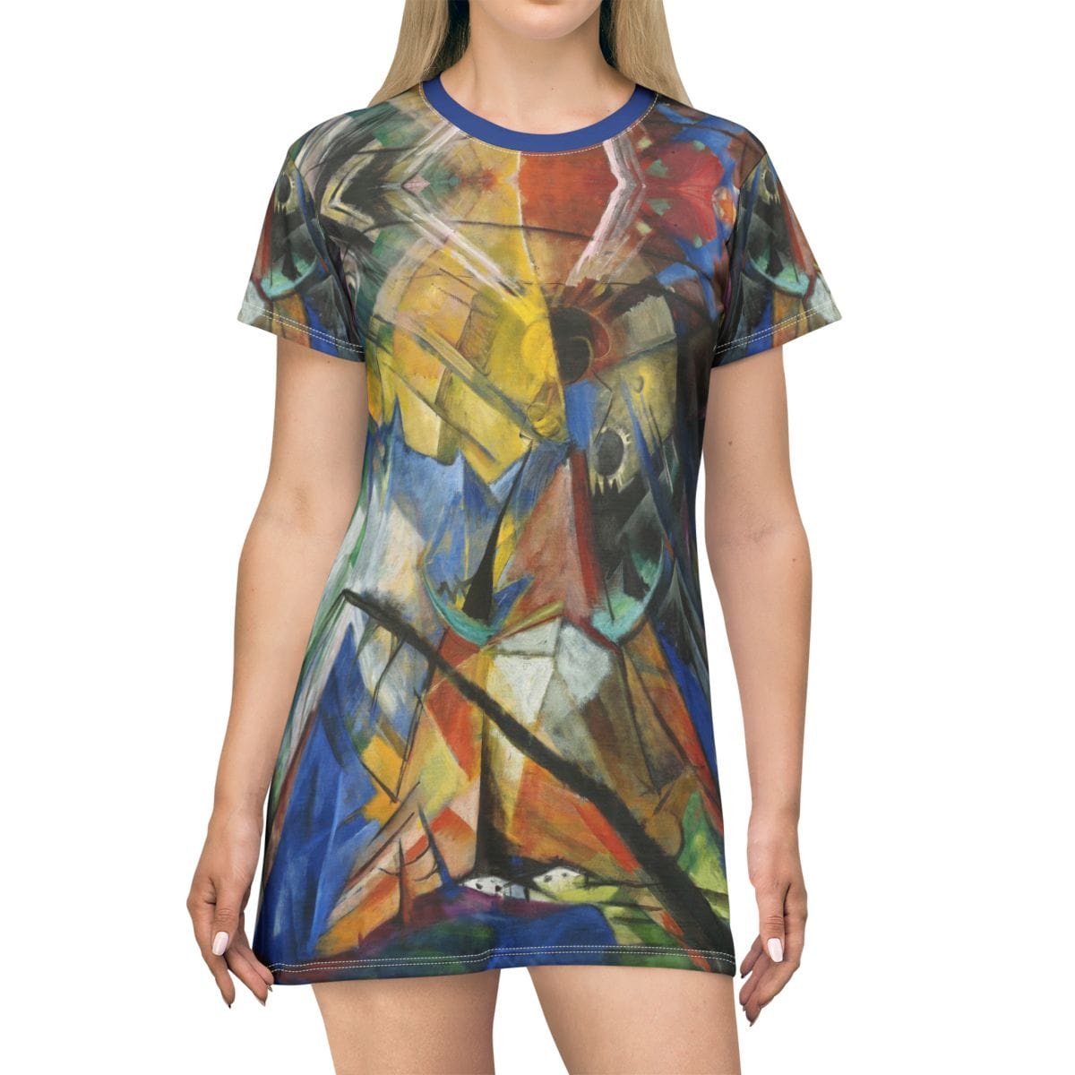 Art T Shirt Dress, Artist Franz Marc, Artwork 
