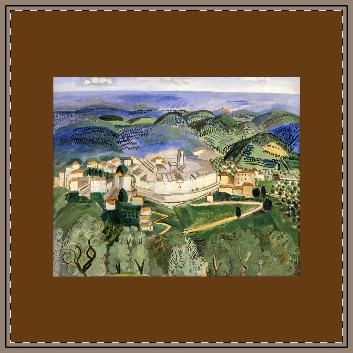 Art Tablecloths, Artist Raoul Dufy, Artwork 