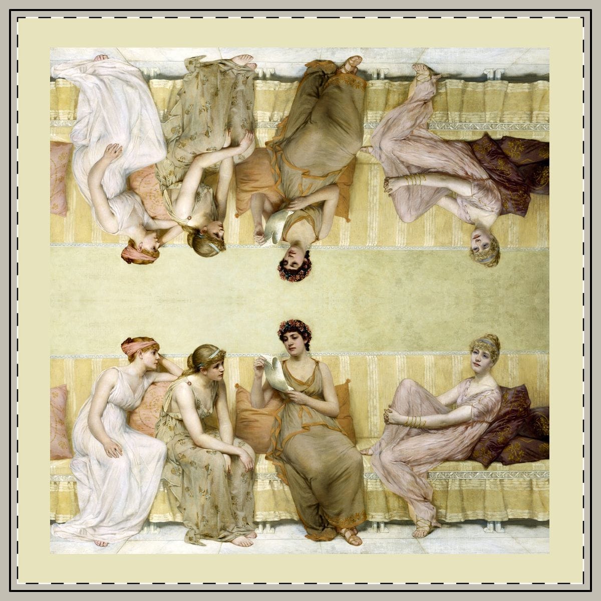 Art Tablecloths, Artist Francis Davis Millet, Artwork 