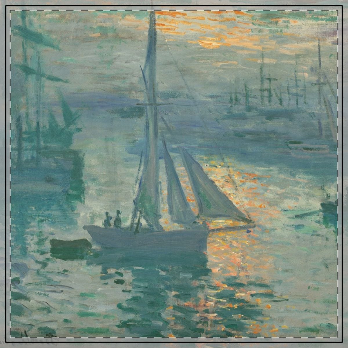 Art Tablecloths, Artist Claude Monet, Artwork 