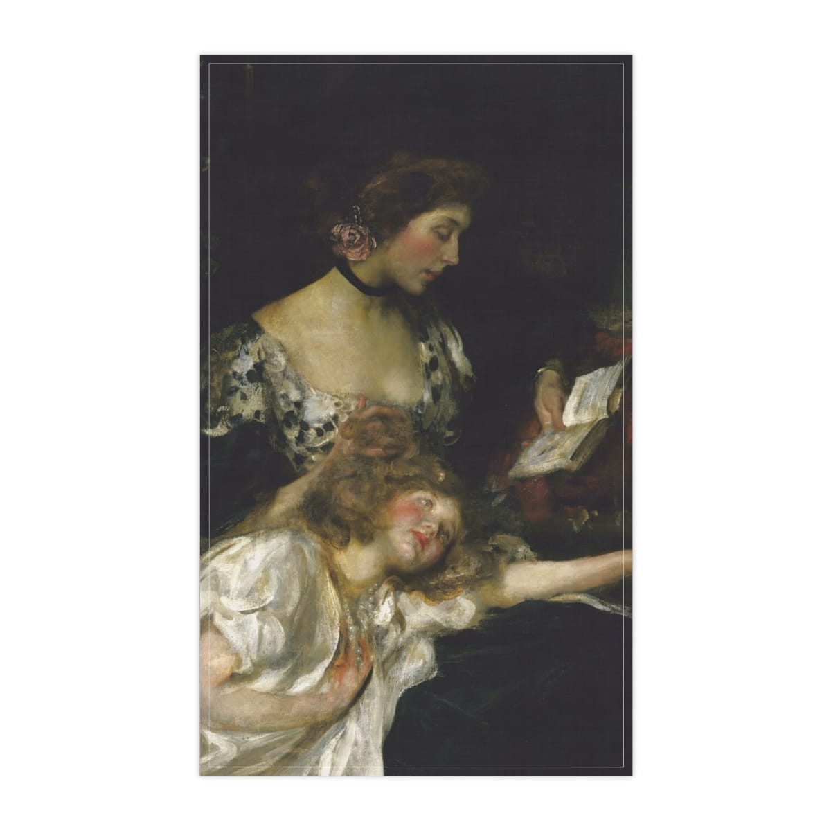 Art Tea Towels, Artist James Jebusa Shannon, Artwork 