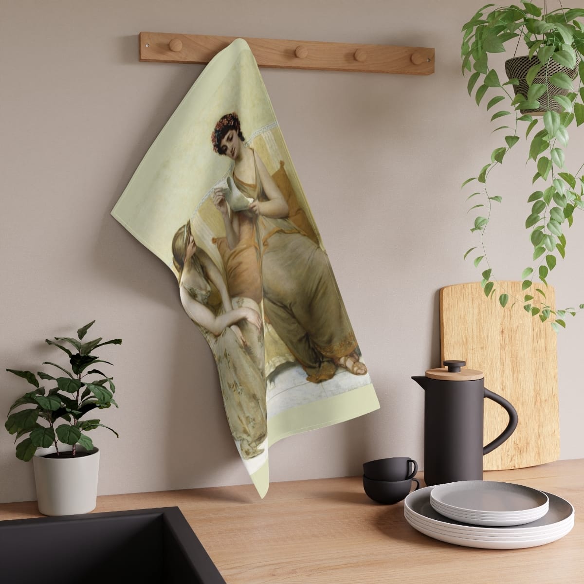 Art Tea Towels, Artist Francis Davis Millet, Artwork 