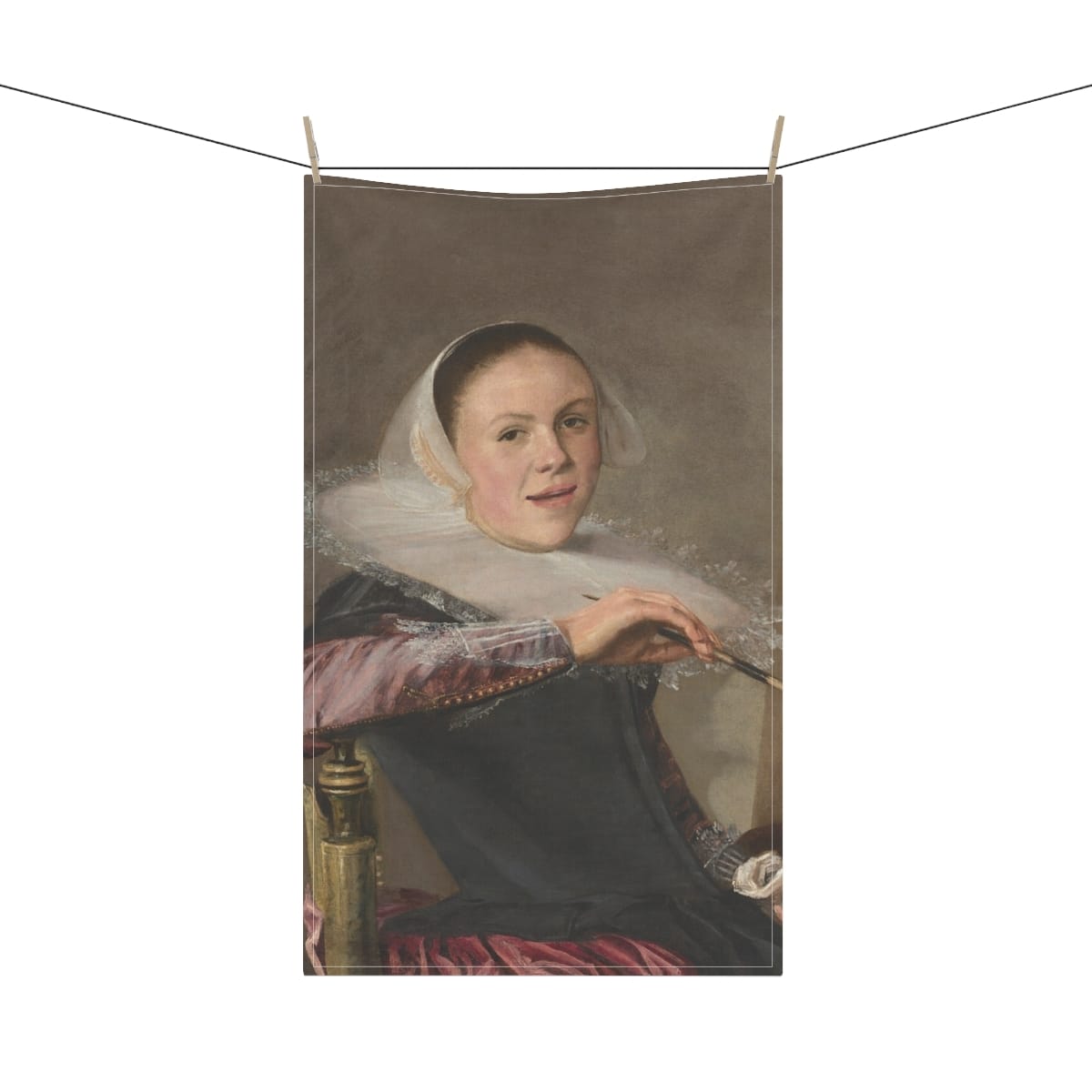 Art Tea Towels, Artist Judith Leyster, Artwork 