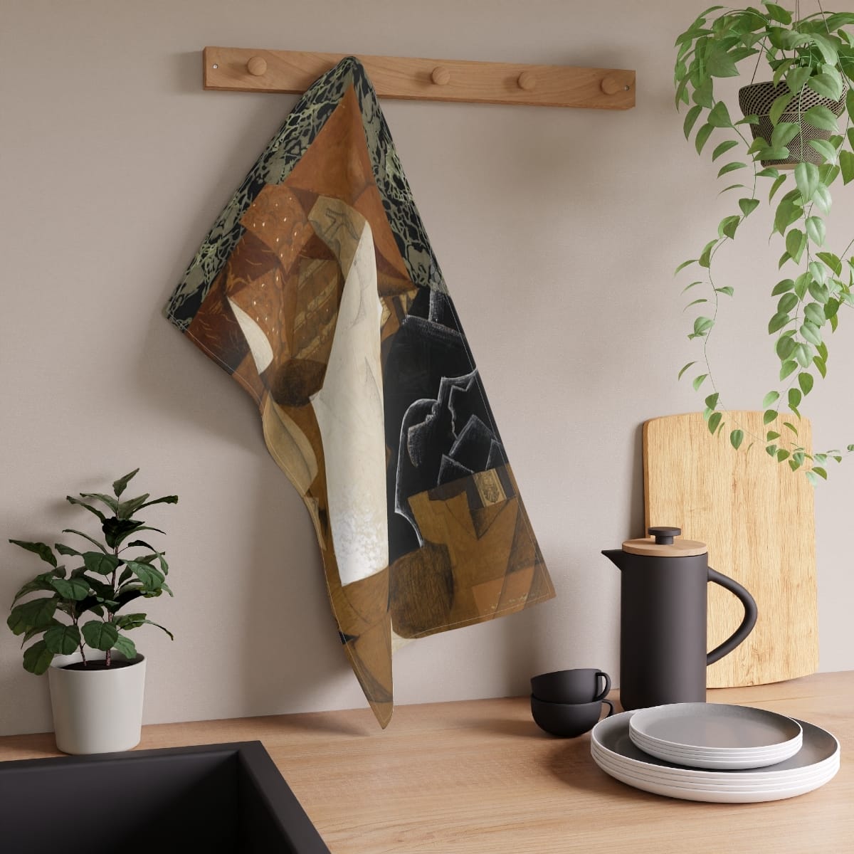 Art Tea Towels, Artist Juan Gris, Artwork 