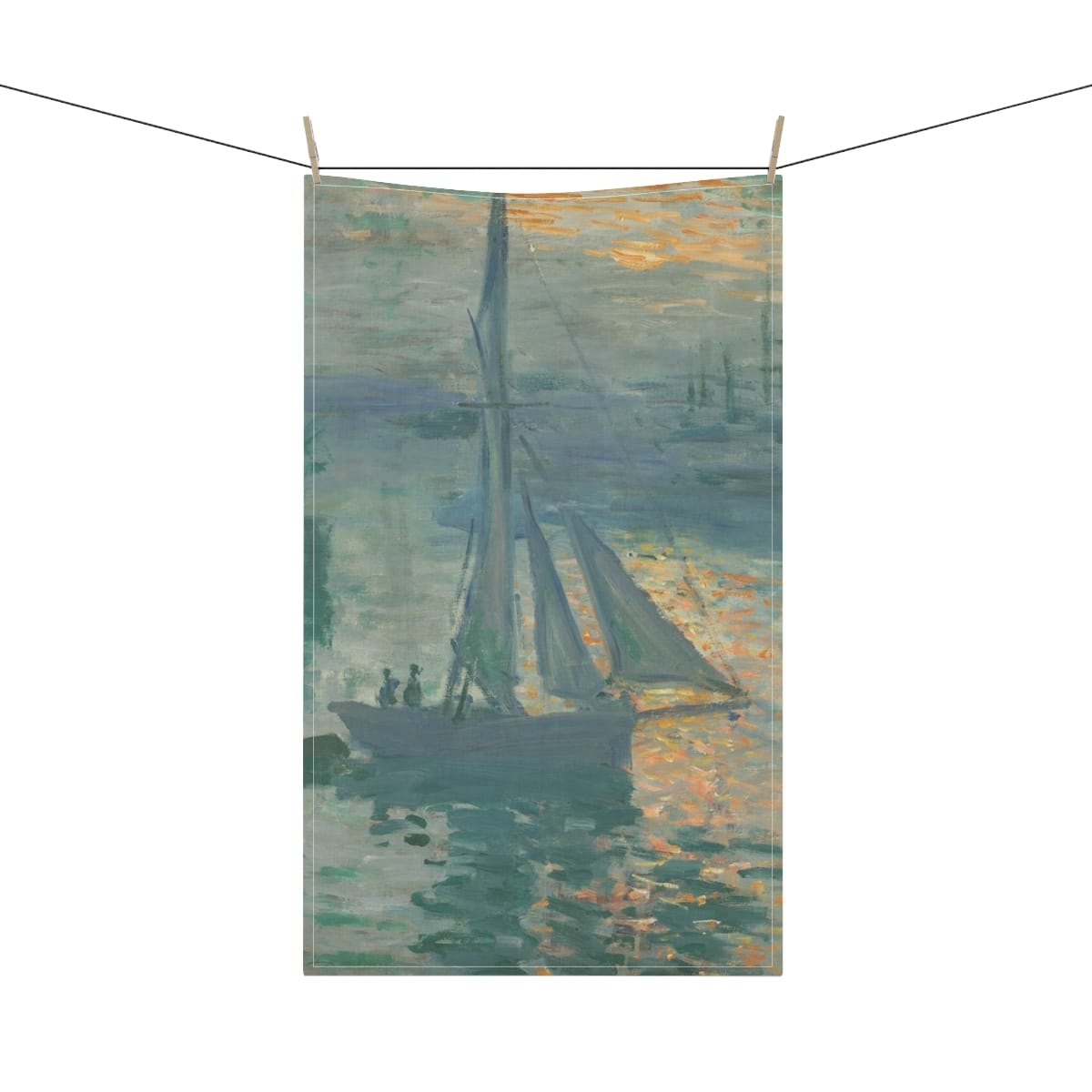 Art Tea Towels, Artist Claude Monet, Artwork 