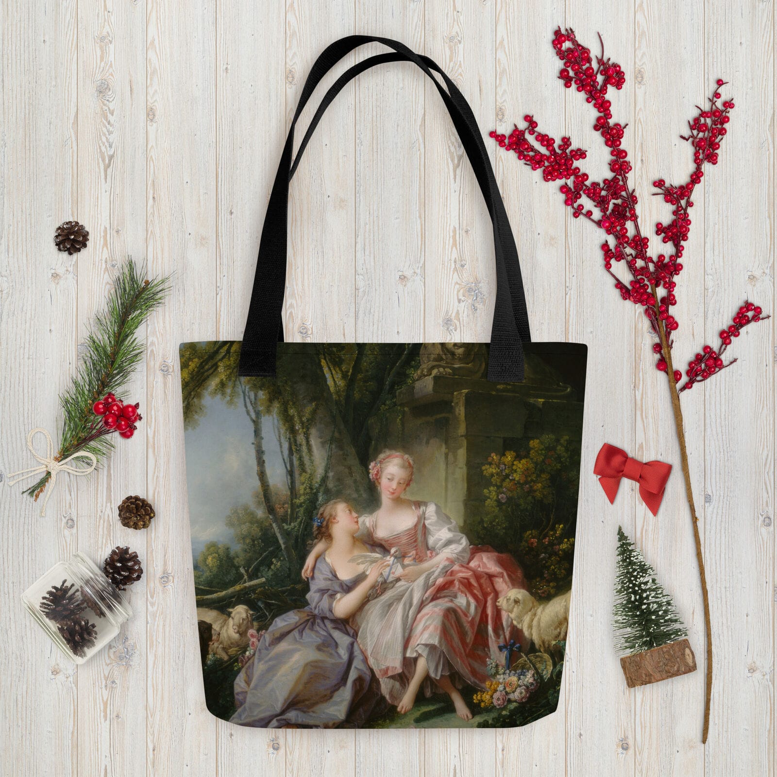 Art Tote Bag, Artist Francois Boucher, Artwork 