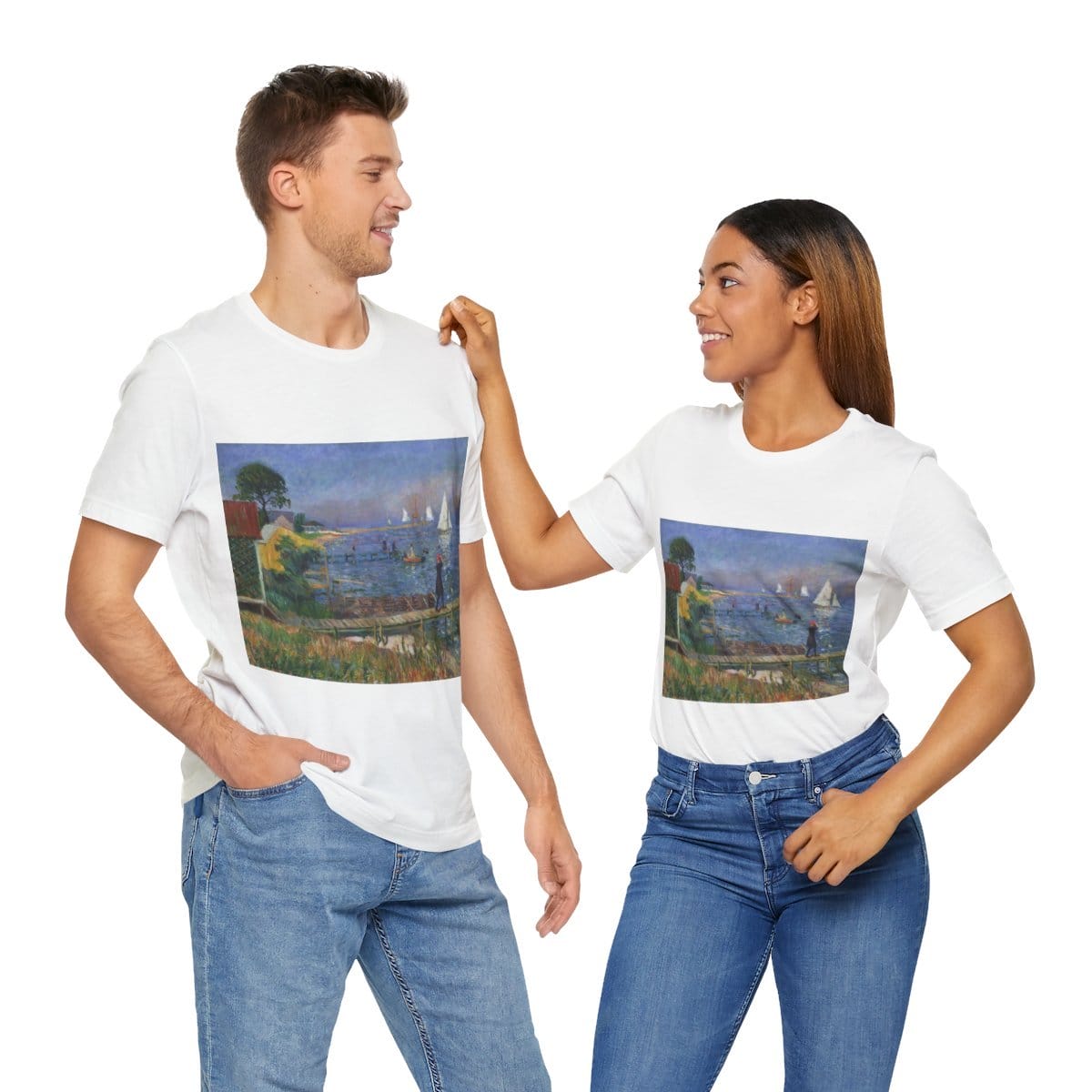 Art Unisex Jersey Short Sleeve Tee, Artist William James Glackens, Artwork 