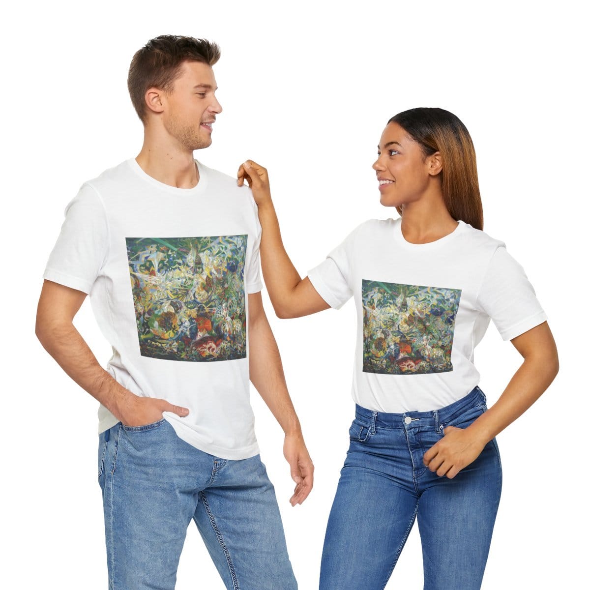 Art Unisex Jersey Short Sleeve Tee, Artist Joseph Stella, Artwork 