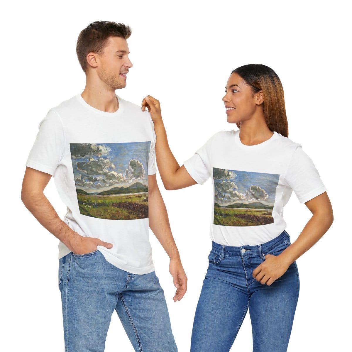 Art Unisex Jersey Short Sleeve Tee, Artist Markos Zavitzianos, Artwork 