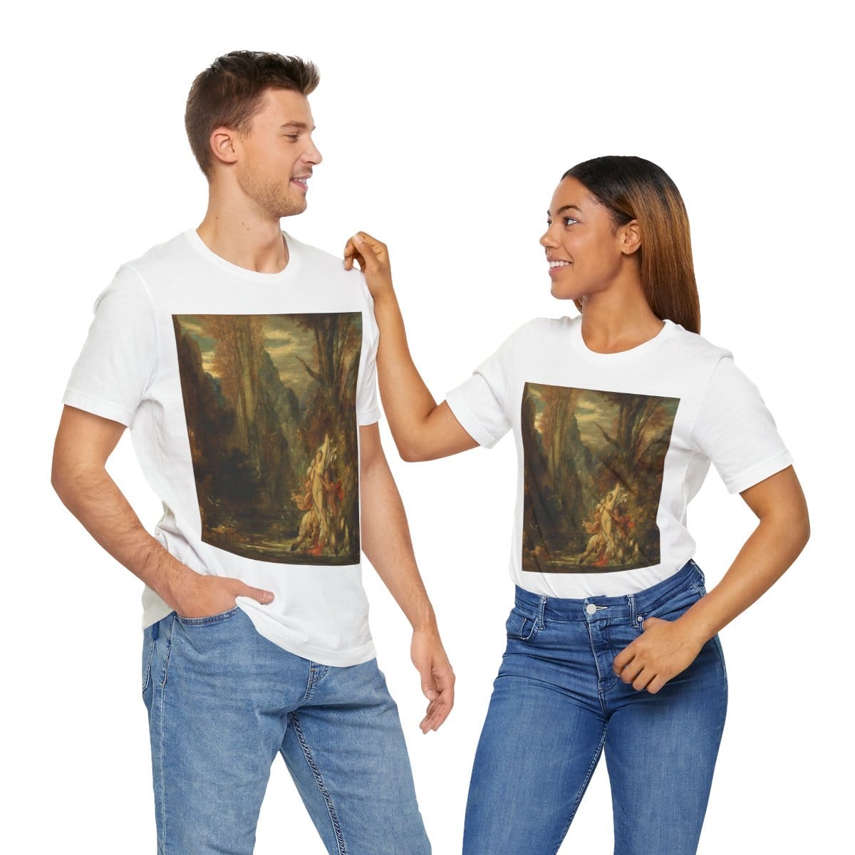 Art Unisex Jersey Short Sleeve Tee, Artist Gustave Moreau, Artwork 