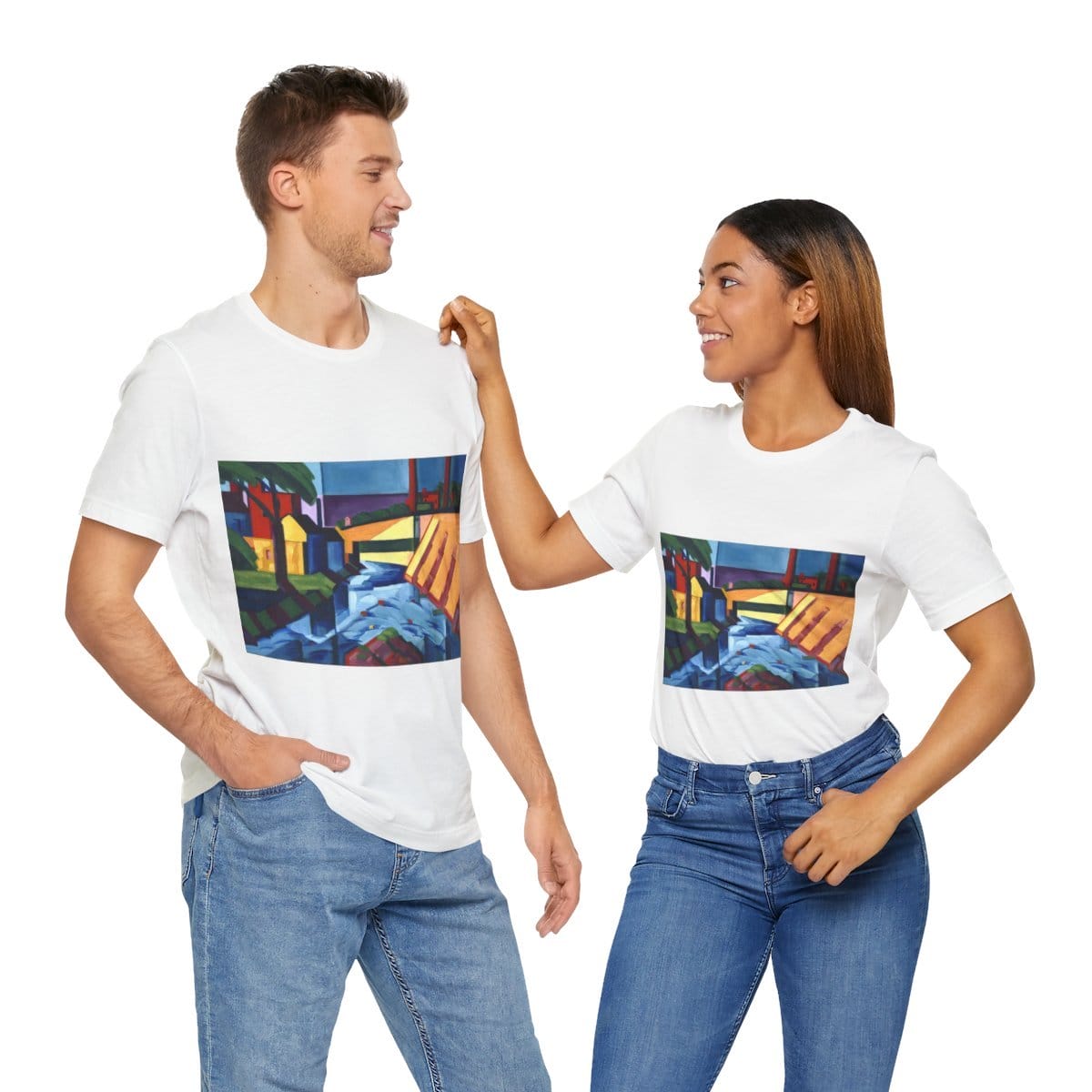 Art Unisex Jersey Short Sleeve Tee, Artist Oscar Bluemner, Artwork 