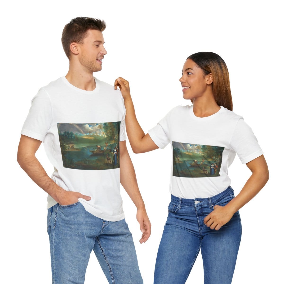 Art Unisex Jersey Short Sleeve Tee, Artist Edouard Manet, Artwork 
