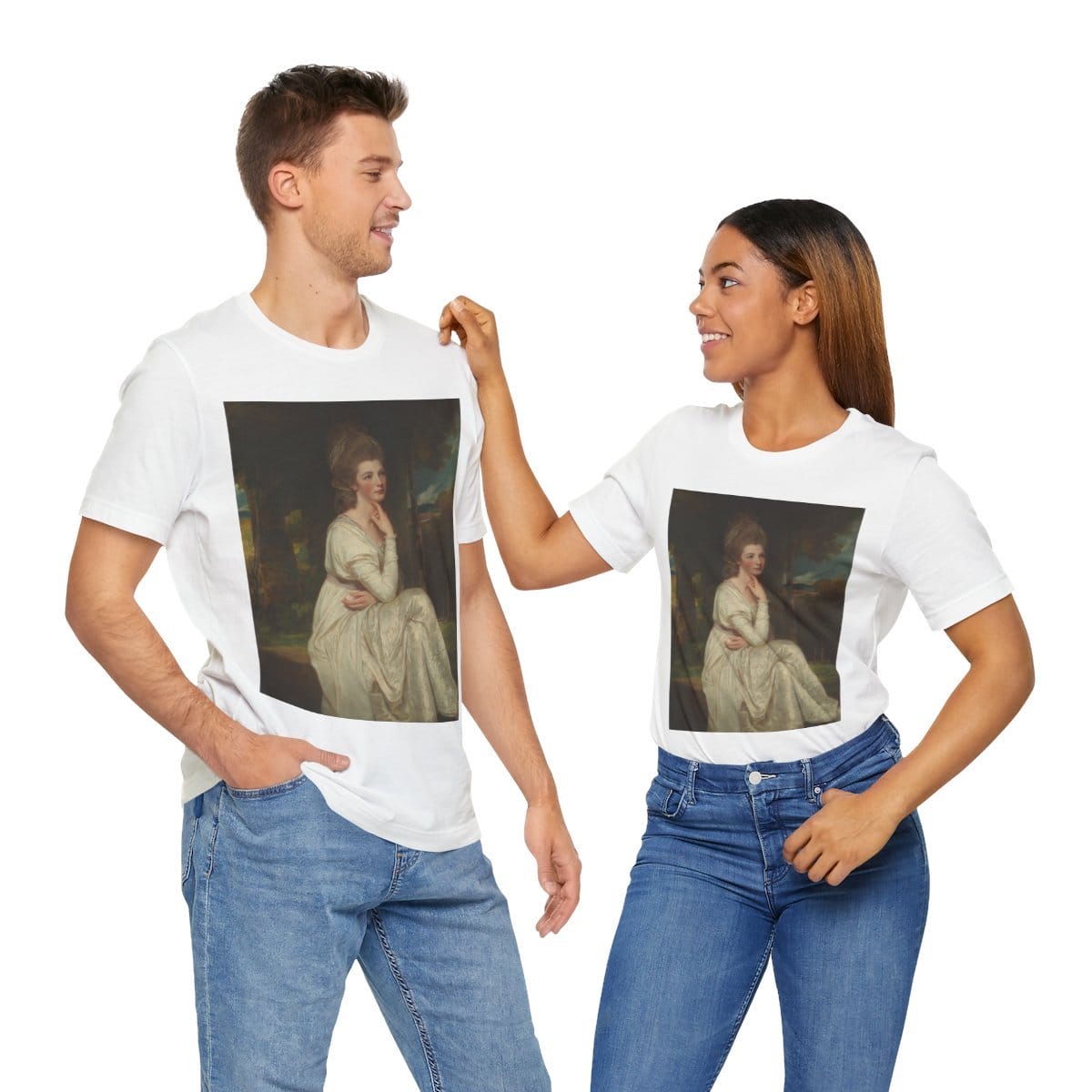 Art Unisex Jersey Short Sleeve Tee, Artist George Romney, Artwork 