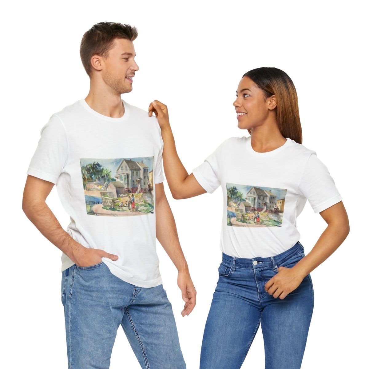Art Unisex Jersey Short Sleeve Tee, Artist Ann Brockman, Artwork 
