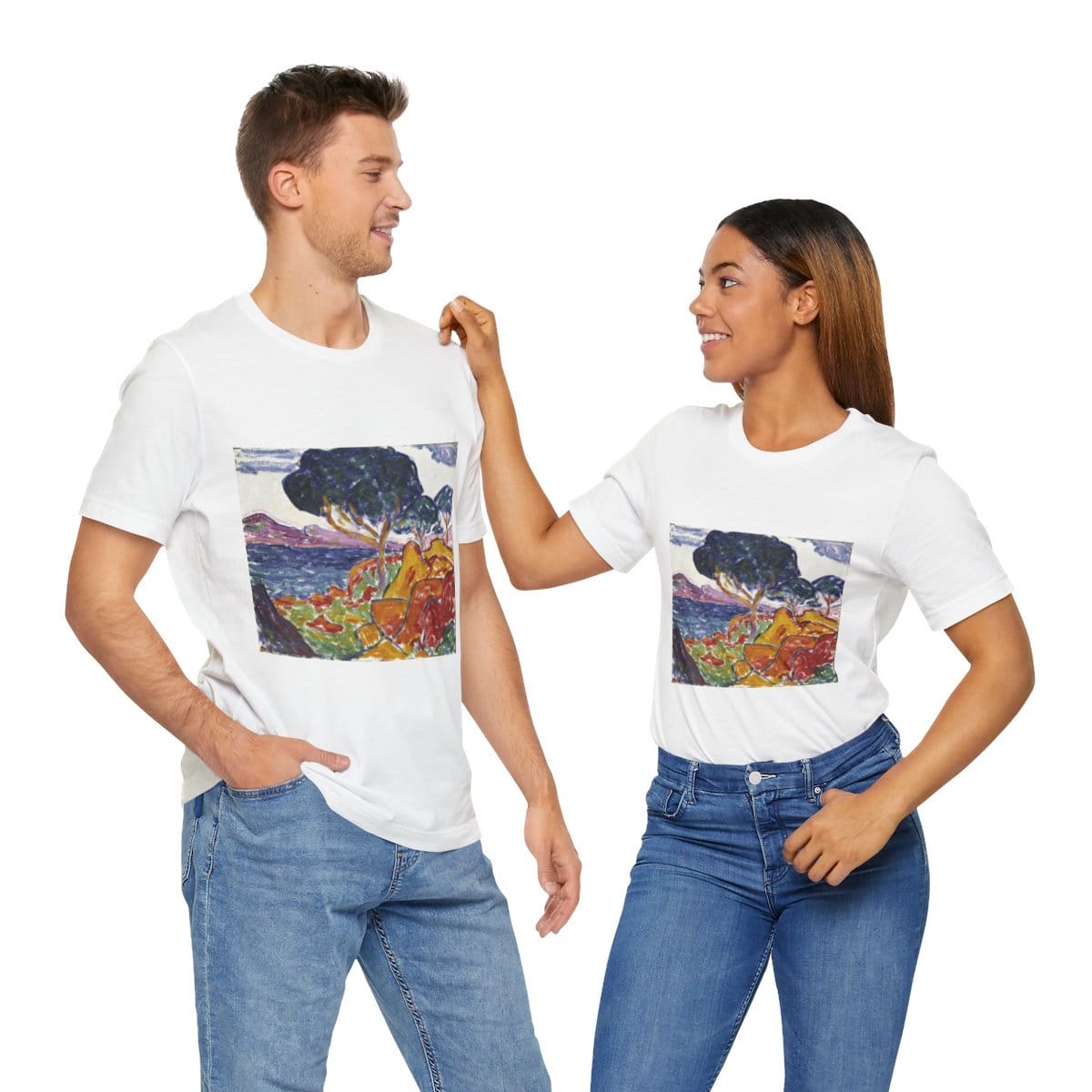 Art Unisex Jersey Short Sleeve Tee, Artist Carl Newman, Artwork 
