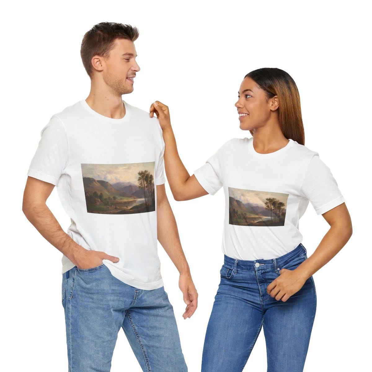 Art Unisex Jersey Short Sleeve Tee, Artist Robert S Duncanson, Artwork 