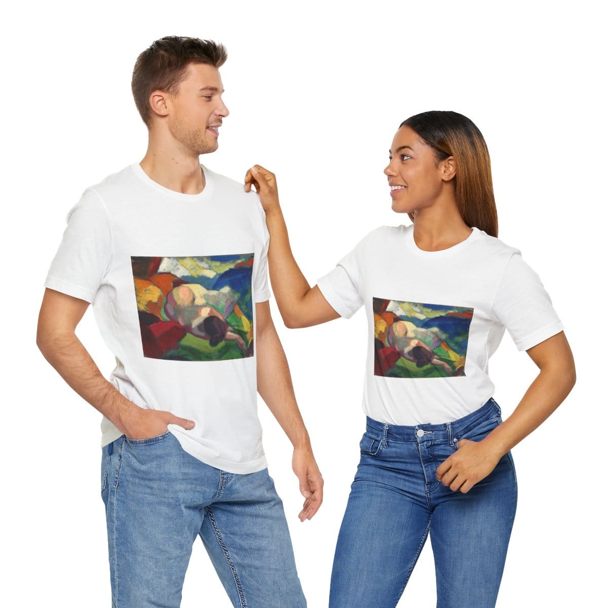 Art Unisex Jersey Short Sleeve Tee, Artist Carl Newman, Artwork 