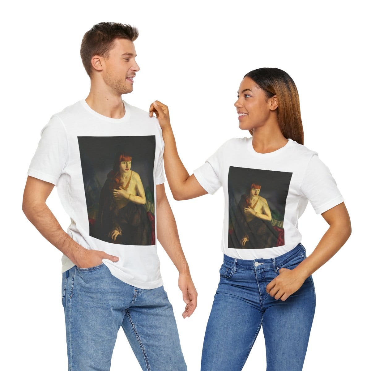Art Unisex Jersey Short Sleeve Tee, Artist George Wesley Bellows, Artwork 