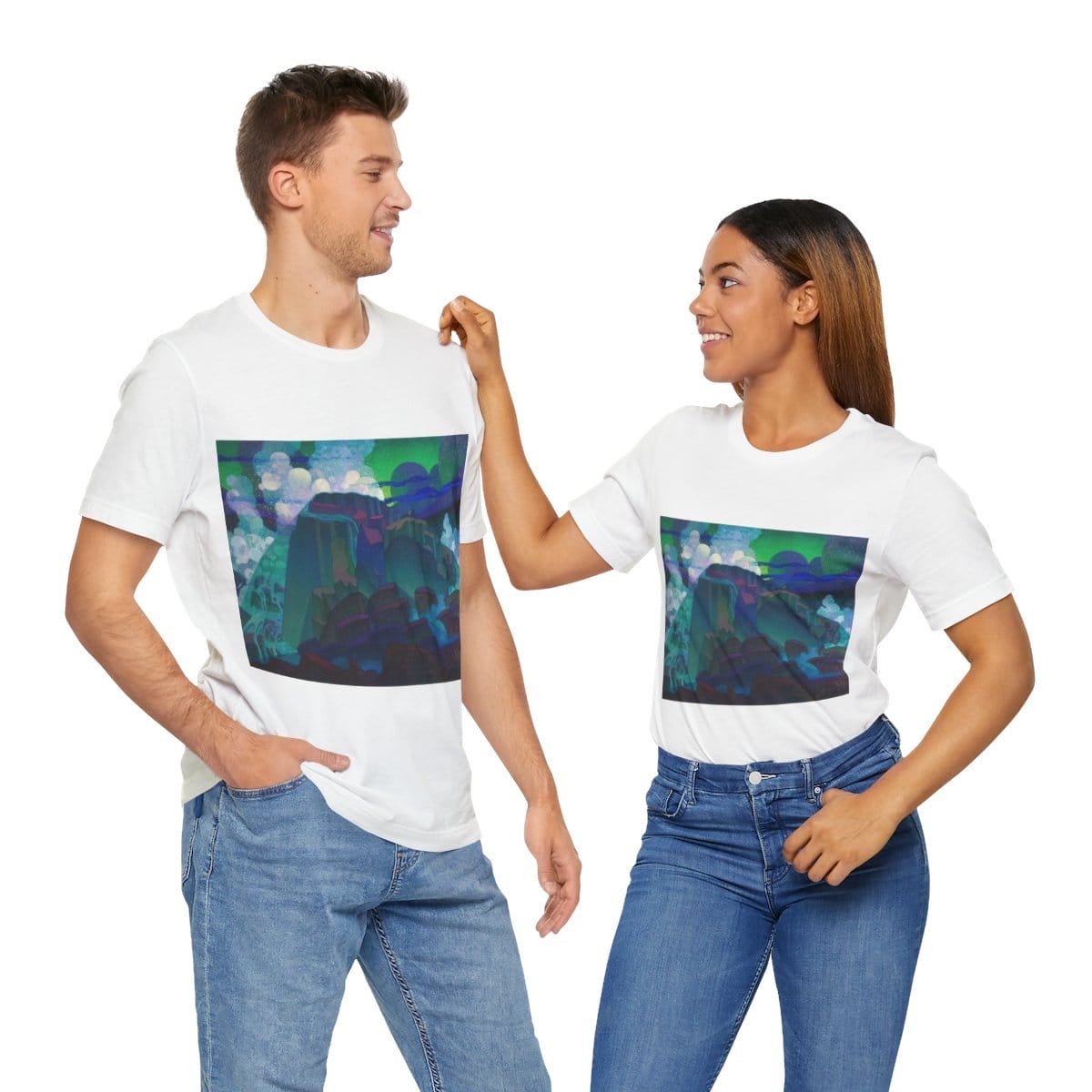 Art Unisex Jersey Short Sleeve Tee, Artist Raymond Jonson, Artwork 