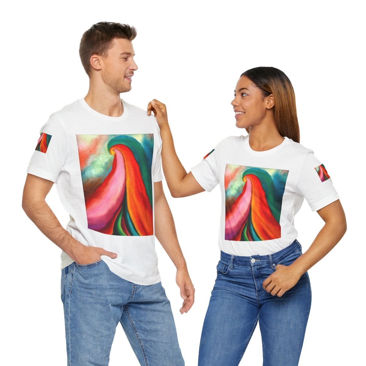 Art Unisex Jersey Short Sleeve Tee, Artist Georgia Okeeffe, Artwork 