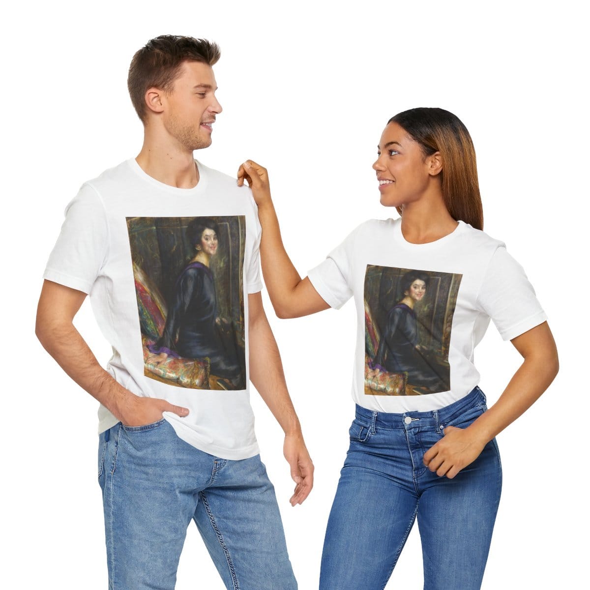 Art Unisex Jersey Short Sleeve Tee, Artist Alice Pike Barney, Artwork 