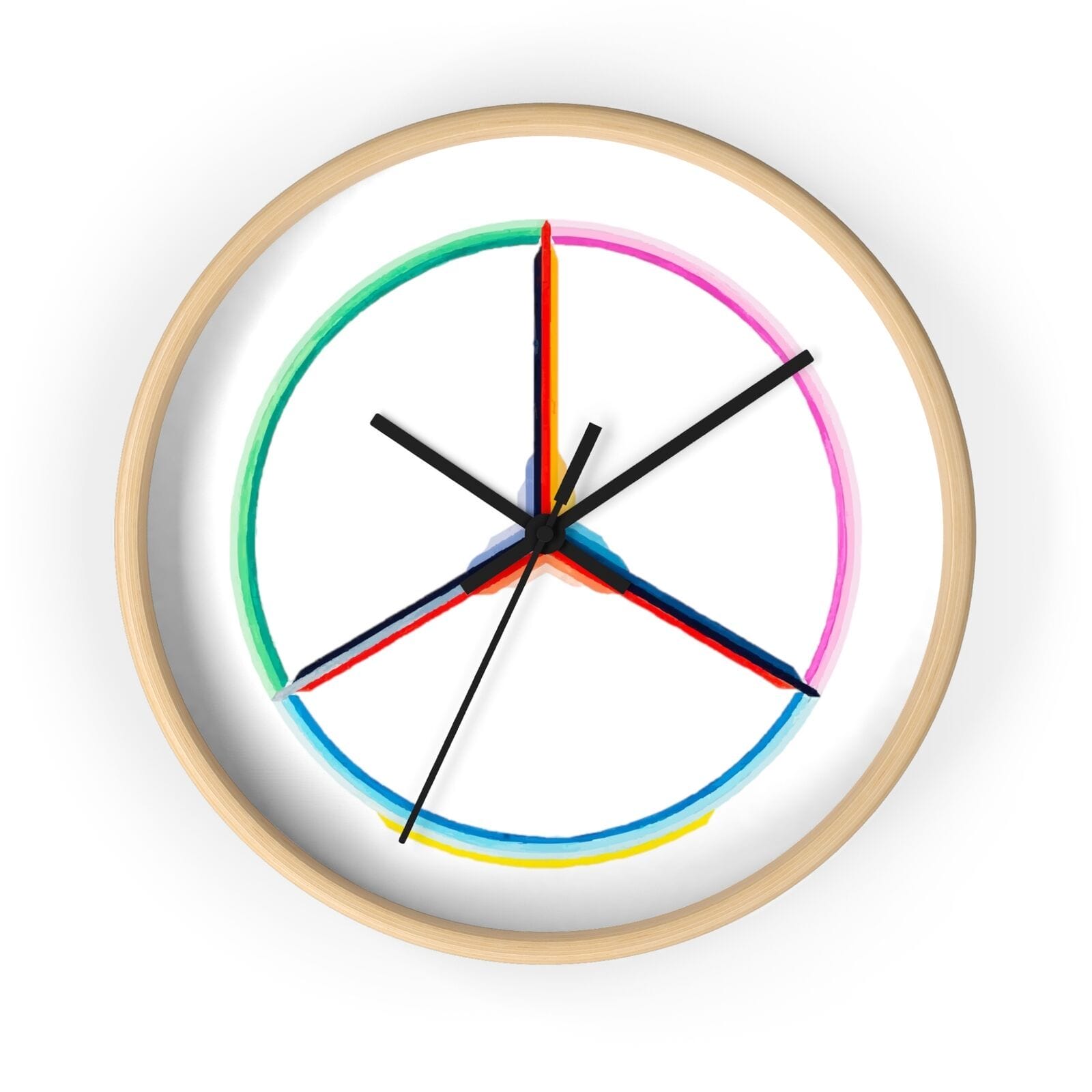 Art Wall Clock, Artist Alexis, Artwork 