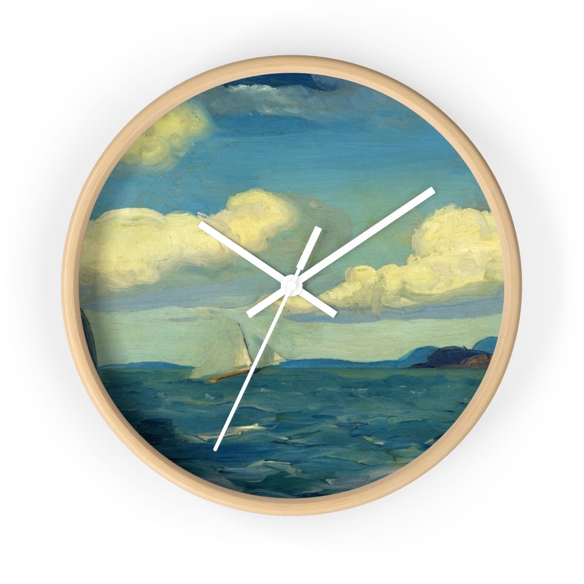 Art Wall Clock, Artist George Wesley Bellows, Artwork 