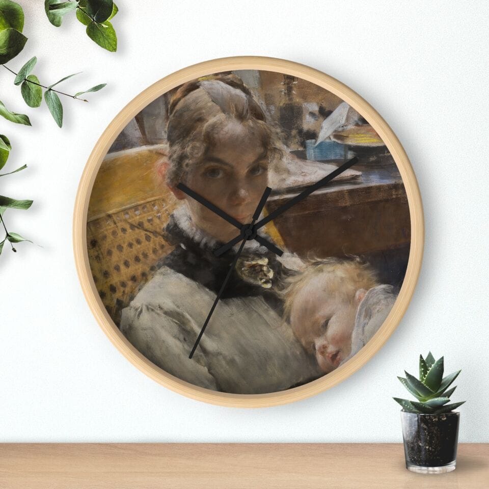 Carl Larsson Wall Clock