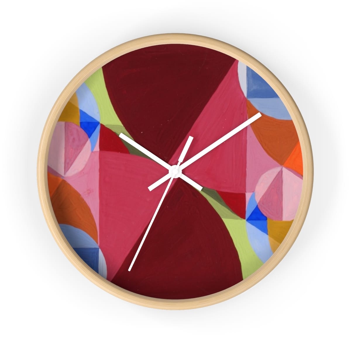 Art Wall Clock, Artist Joseph Schillinger, Artwork 