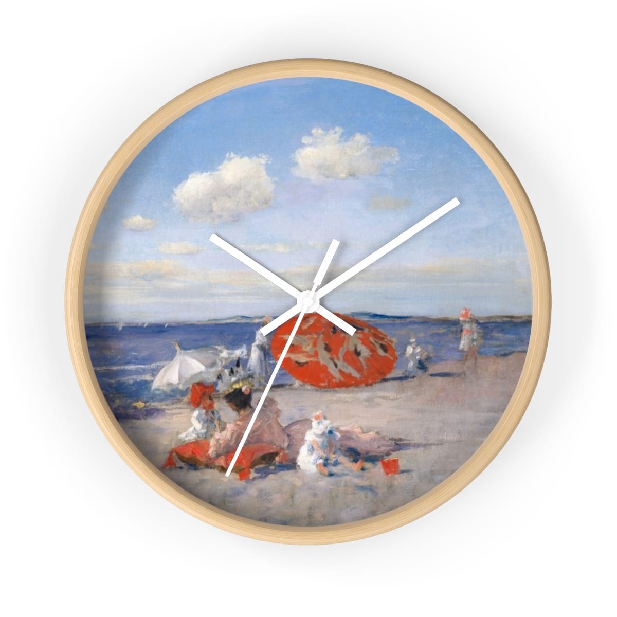 Art Wall Clock, Artist William Merritt Chase, Artwork 