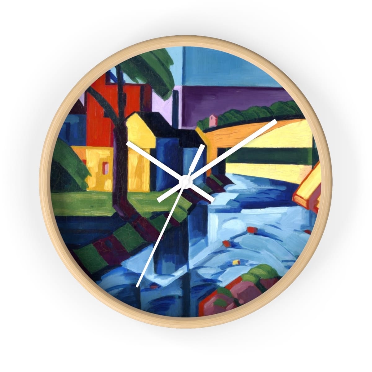 Art Wall Clock, Artist Oscar Bluemner, Artwork 