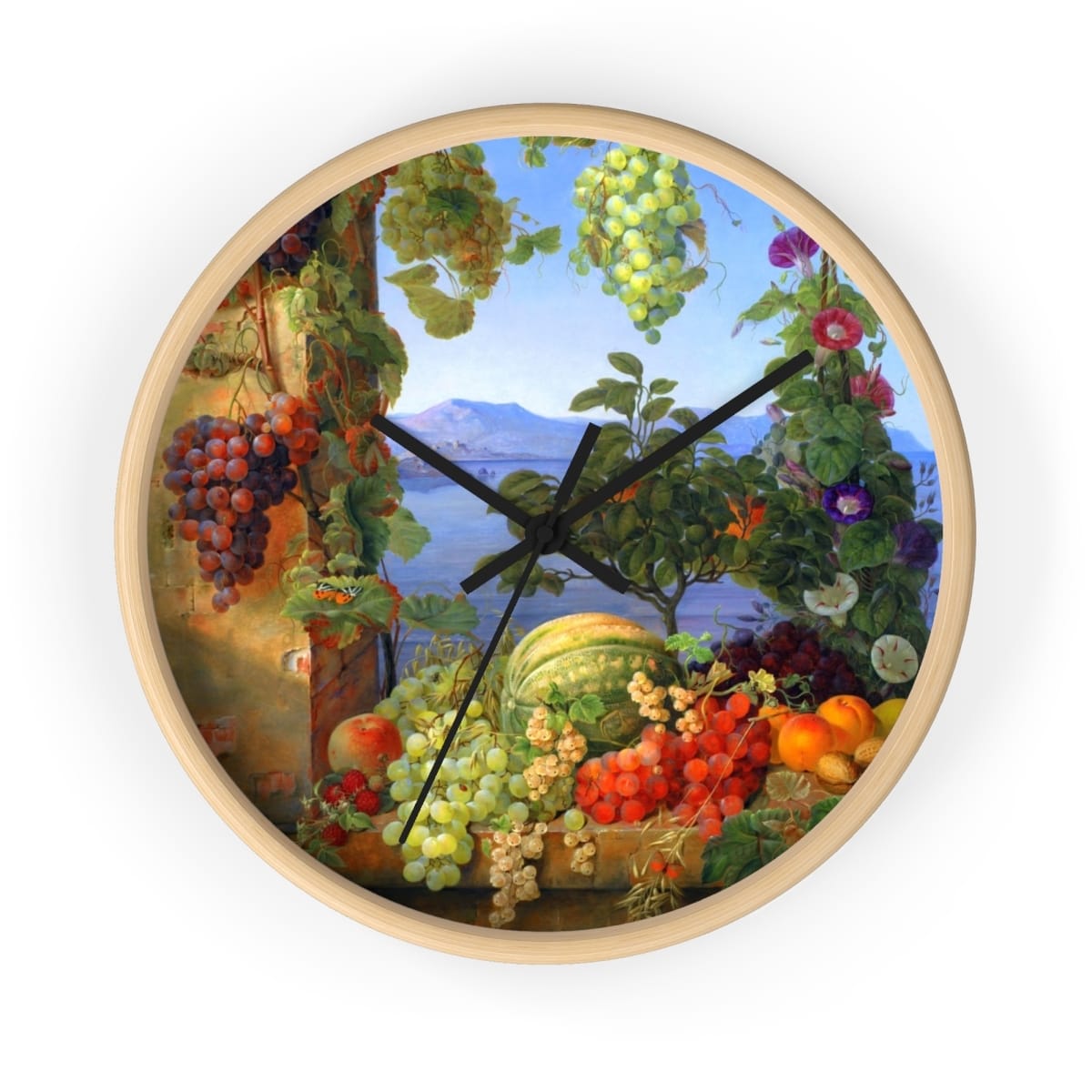 Art Wall Clock, Artist Christine Lovmand, Artwork 